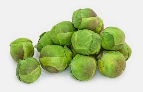 Los alimentos m谩s sanos. COLES DE BRUSELAS