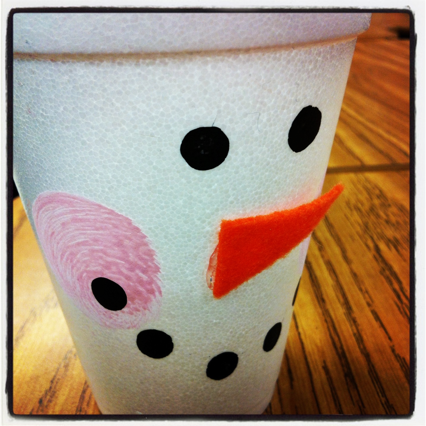Snowman Cocoa Cups