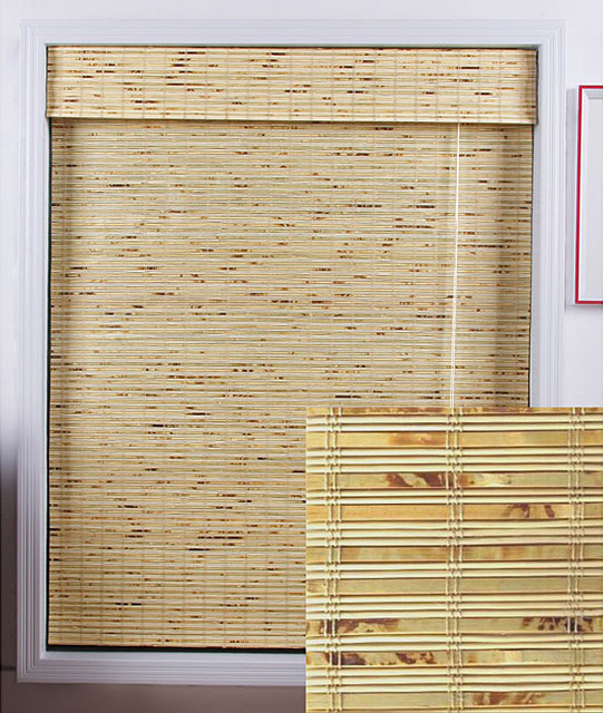 Bamboo Roman Blinds Bamboo Valance Photo
