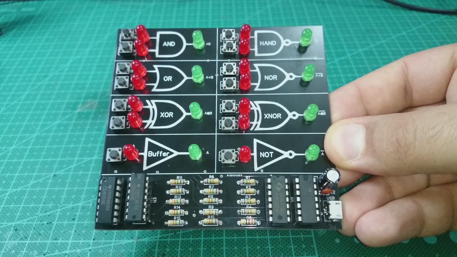 Educational Logic gate Simple Projects
