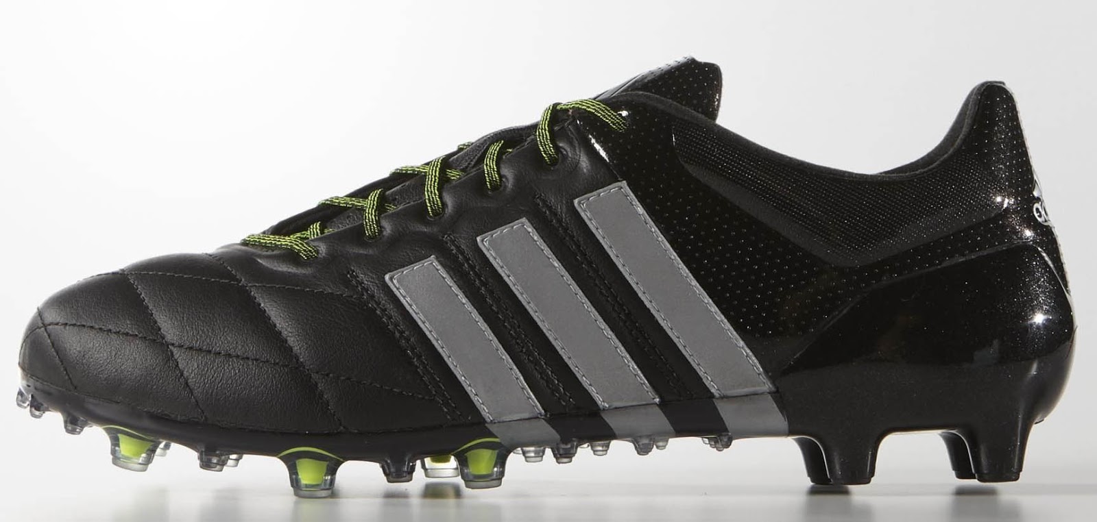 Black Reflective Adidas Ace 20152016 Leather Boots Released Footy