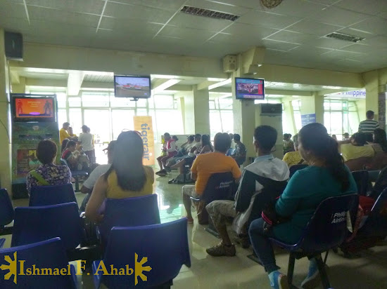 Waiting area in Puerto Princesa Airport