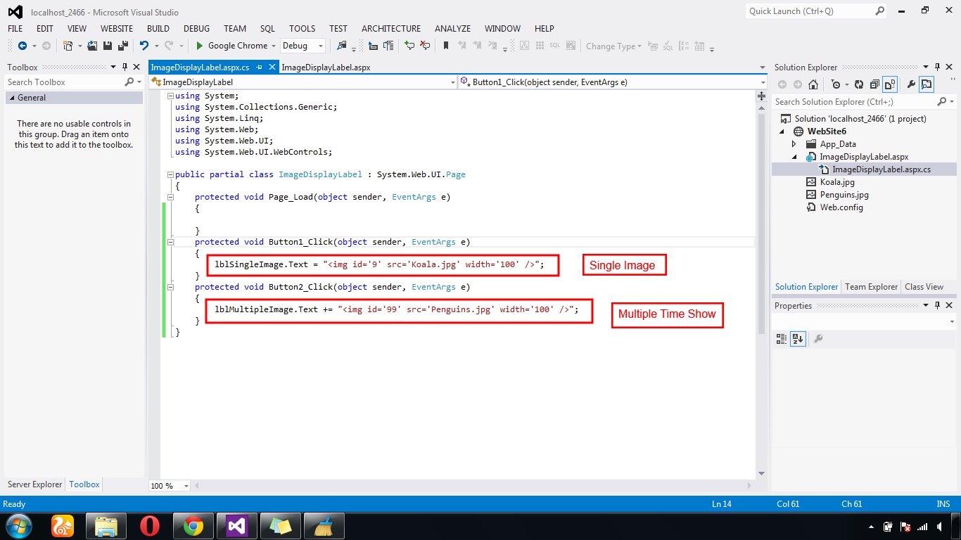 Image Display In Label Using C ScreenShotsDrizzles