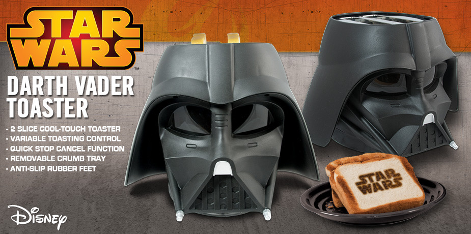 Der Darth Vader Toaster | Möge die dunkle Seite der Macht nicht dein Frühstück verderben