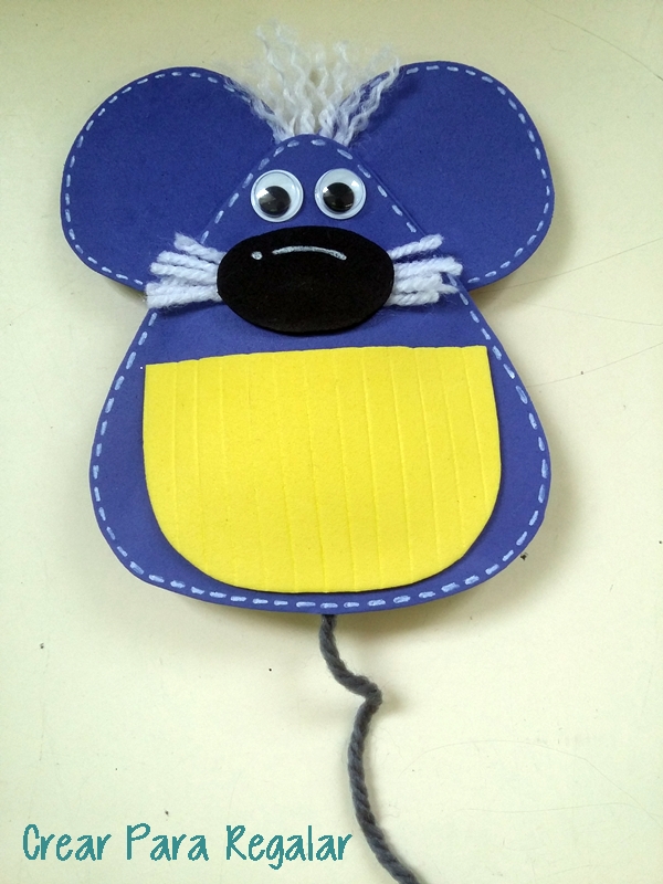 ratón pérez en goma eva