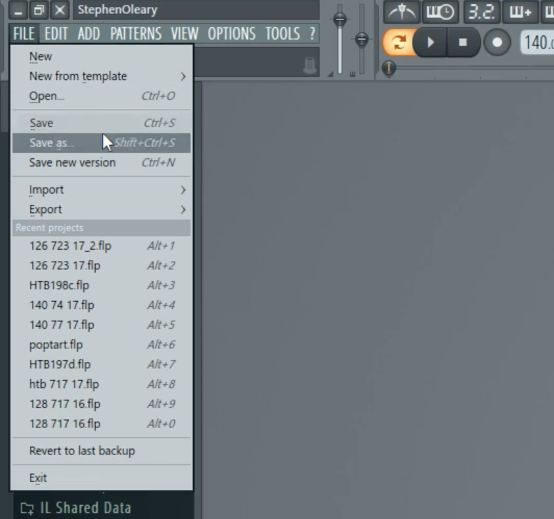 Where does fl studio save projects subtitleguard