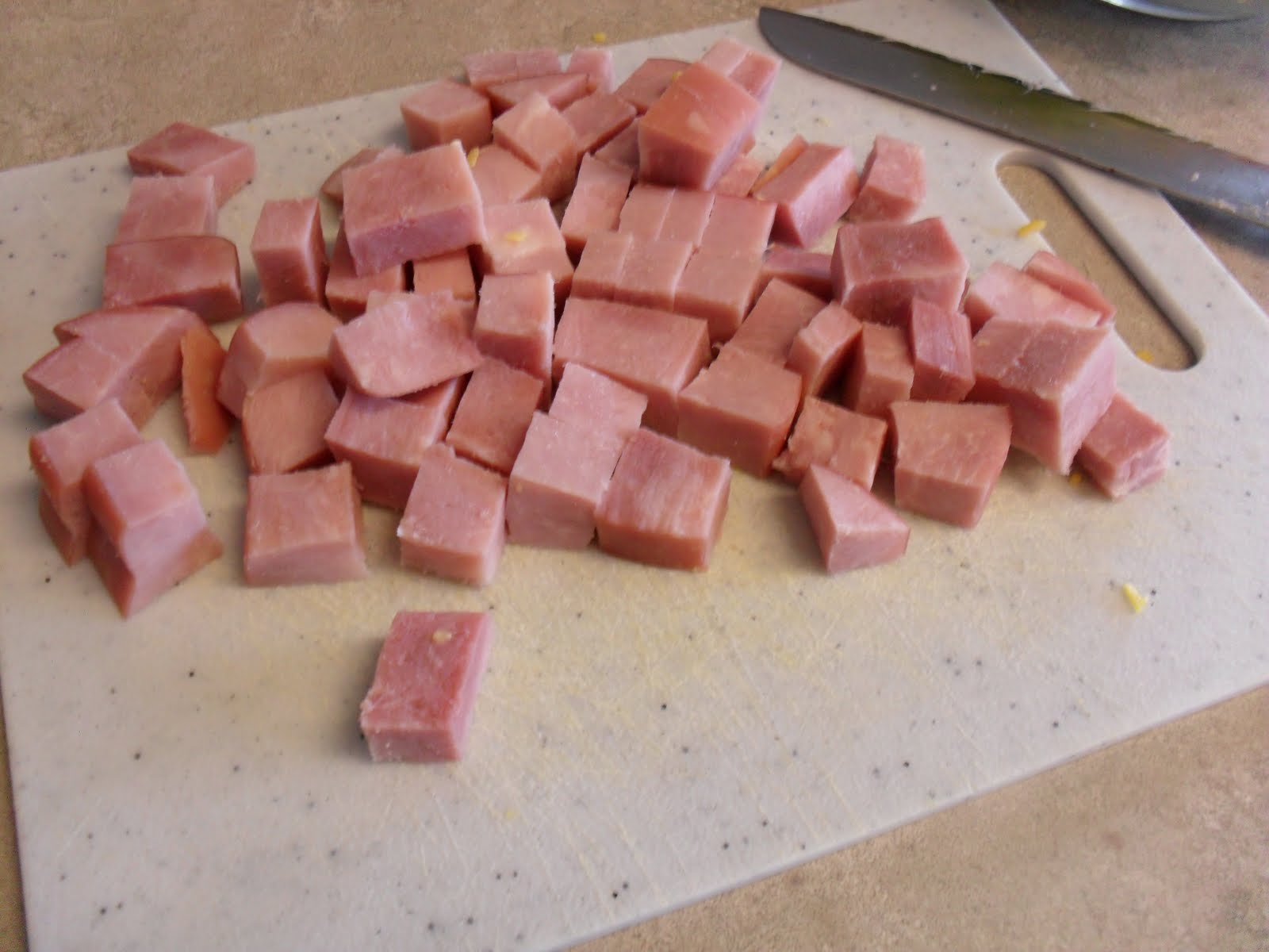 Out of the Garden Ham & Cheese Macaroni Salad