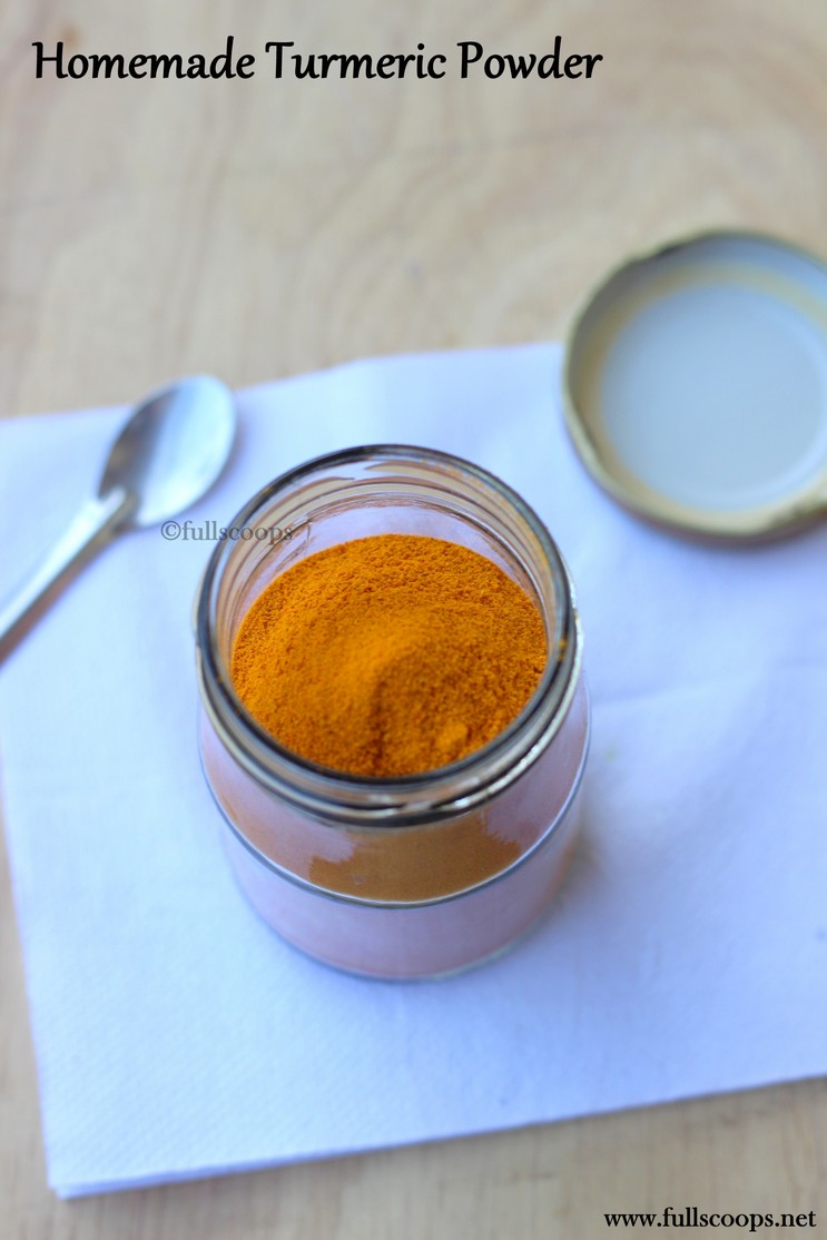 Homemade Turmeric Powder Full Scoops A food blog with easy,simple