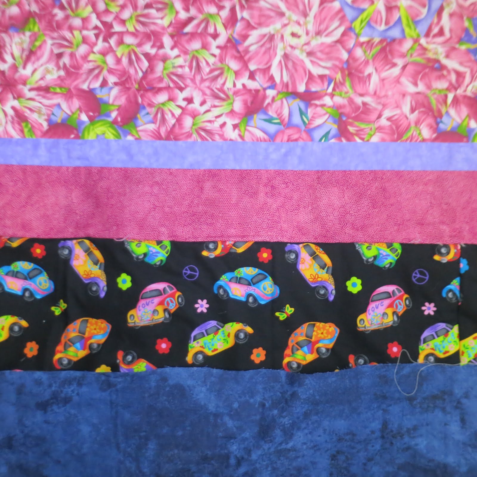 Thrift Shop Commando Novelty Fabric Quilt