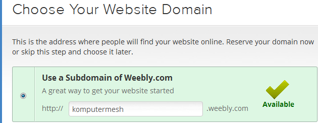 Cara Membuat Website/blog Gratis di Weebly.com Cara Membuat Website/blog Gratis di Weebly.com