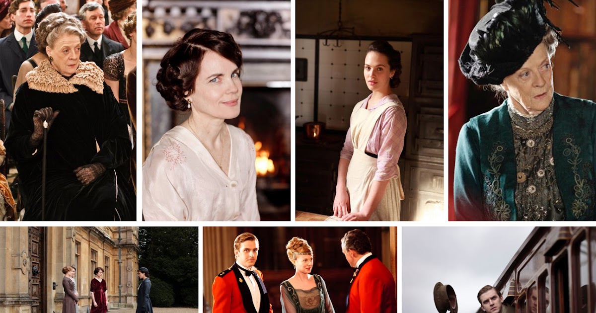 Enchanted Serenity of Period Films: Downton Abbey - images from 1st ...