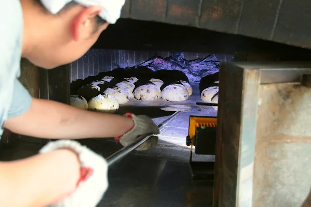 台南柳營旭山窯柴燒麵包