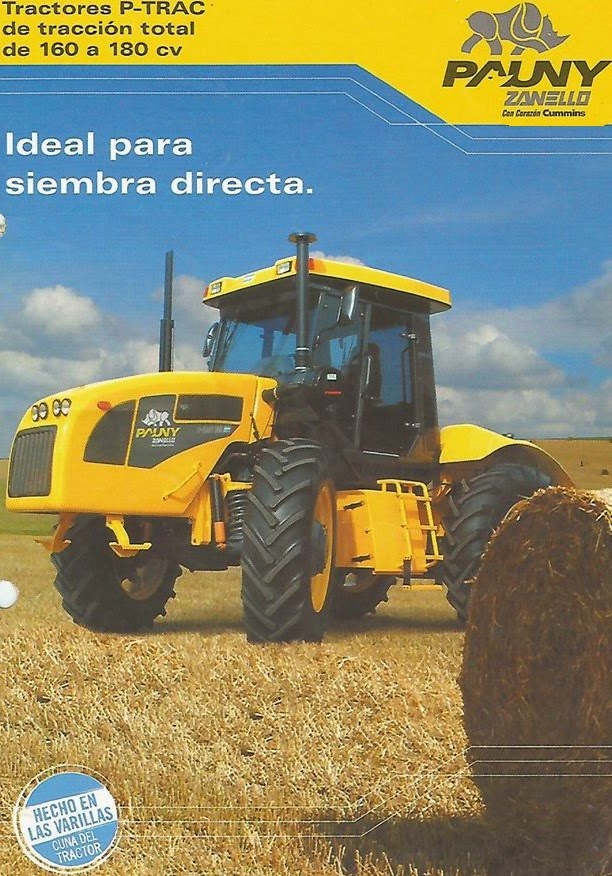 Pesados Argentinos: Pauny-Zanello P-Trac 160 / Pauny P-Trac 180