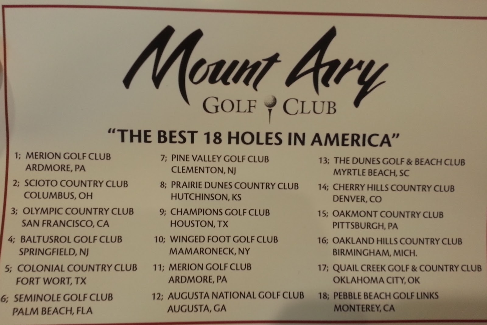 Golf for Beginners Mount Airy Resort Casino and Golf Course Redefines