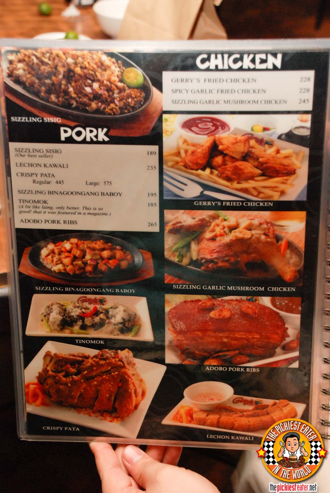 THE PICKIEST EATER IN THE WORLD GERRY'S GRILL FAMILY TIME PART II