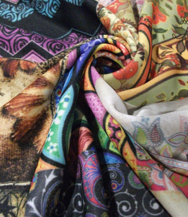 Shrelo Print Tekstil Jenis Kain Baru Shrelo Spandek