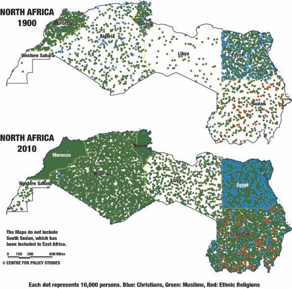 Centre for Policy Studies: Religion Data of Census 2011: XXXVII Africa