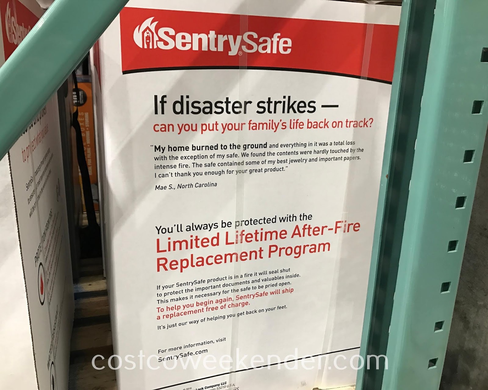 SentrySafe SFW205GPC Digital Safe Costco Weekender