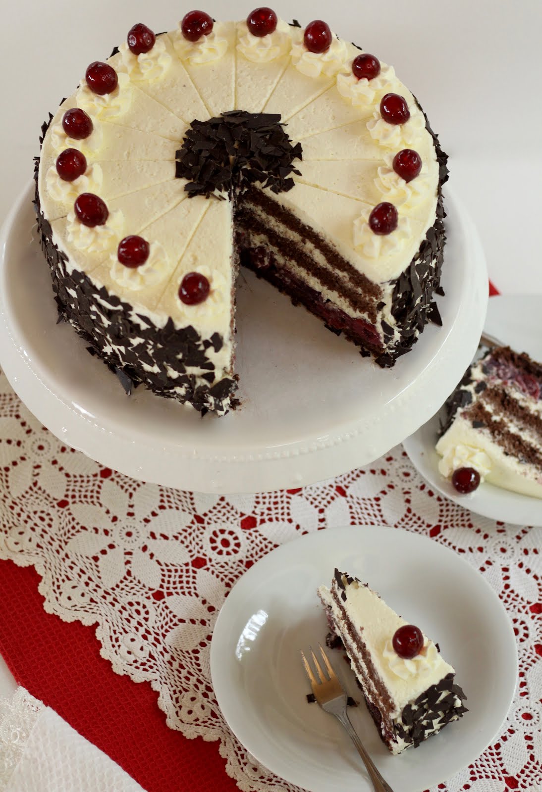 Schwarzwälder Kirschtorte - einfach und schnell plus vegane Variante | Rezept und Video Schwarzwälder Kirschtorte - einfach und schnell plus vegane Variante | Rezept und Video