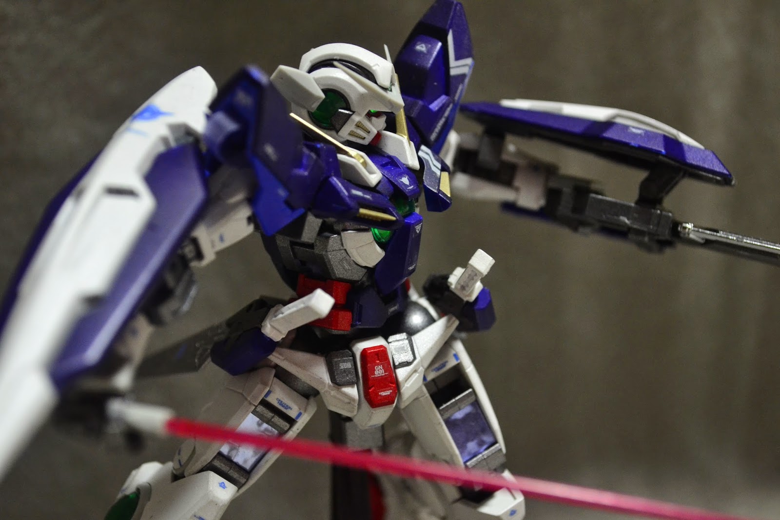 Gunplanerd: Kit Insight: RG 1/144 GN-001 Gundam Exia (Painted Build)