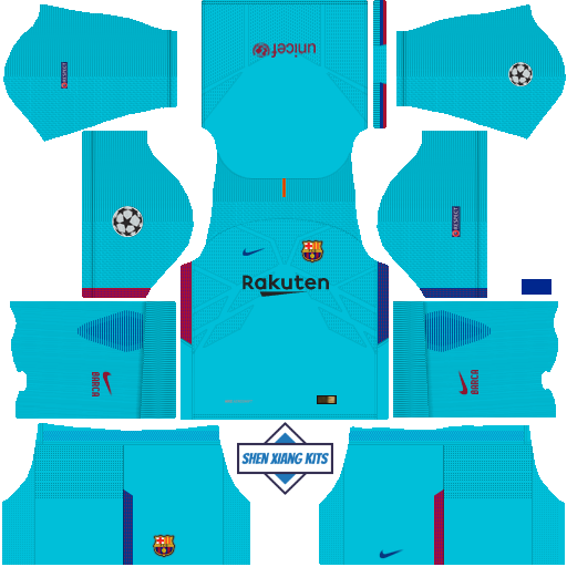 Kit Uniformes Para Dream League Soccer Barcelona 2021 Dls 2020