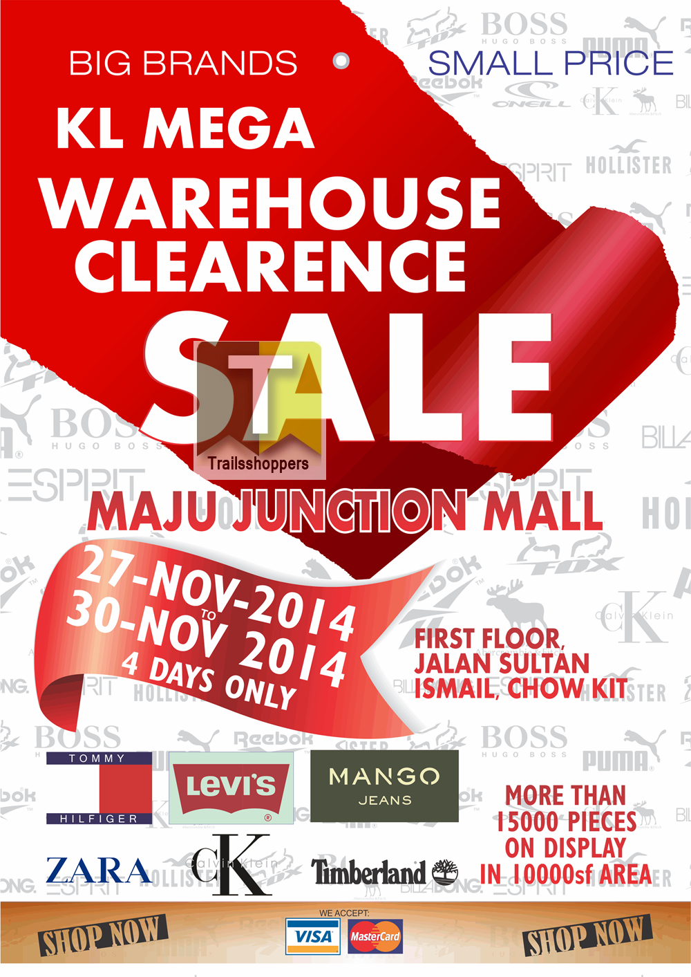 KL Mega Warehouse Clearance Sale 2730 NOV 2014 Malaysia Online Malaysia Sale