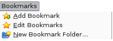 Menu Bookmarks Menu Bookmarks