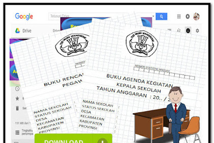 Contoh Format Buku Manajemen Umum Kepala Sekolah