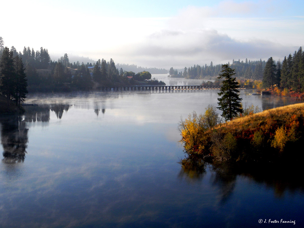 Ferry County, Washington State, U.S.A. Curlew Lake
