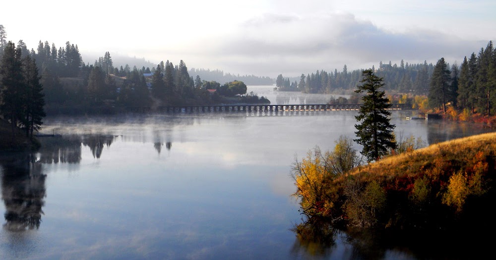 Ferry County, Washington State, U.S.A. Curlew Lake
