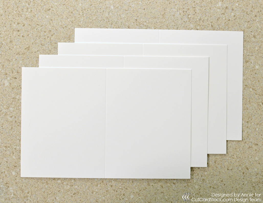 Easy Ombre Glitter Card Set