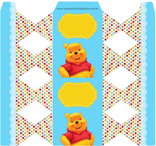 Winnie the Pooh Party, Free Printable Box.