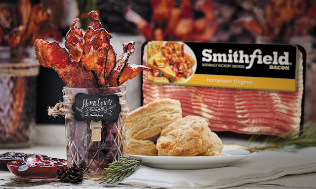 Holiday Entertaining with a Bacon Bar + Free Bacon for a Year! From www.bobbiskozykitchen.com