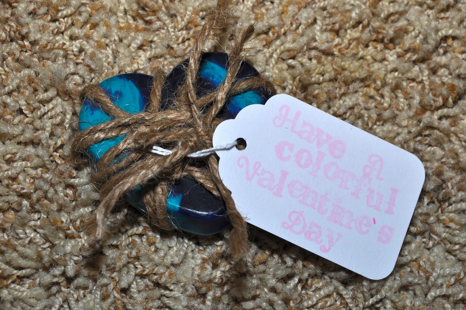 365 Days of DIY: Heart Crayon Valentines
