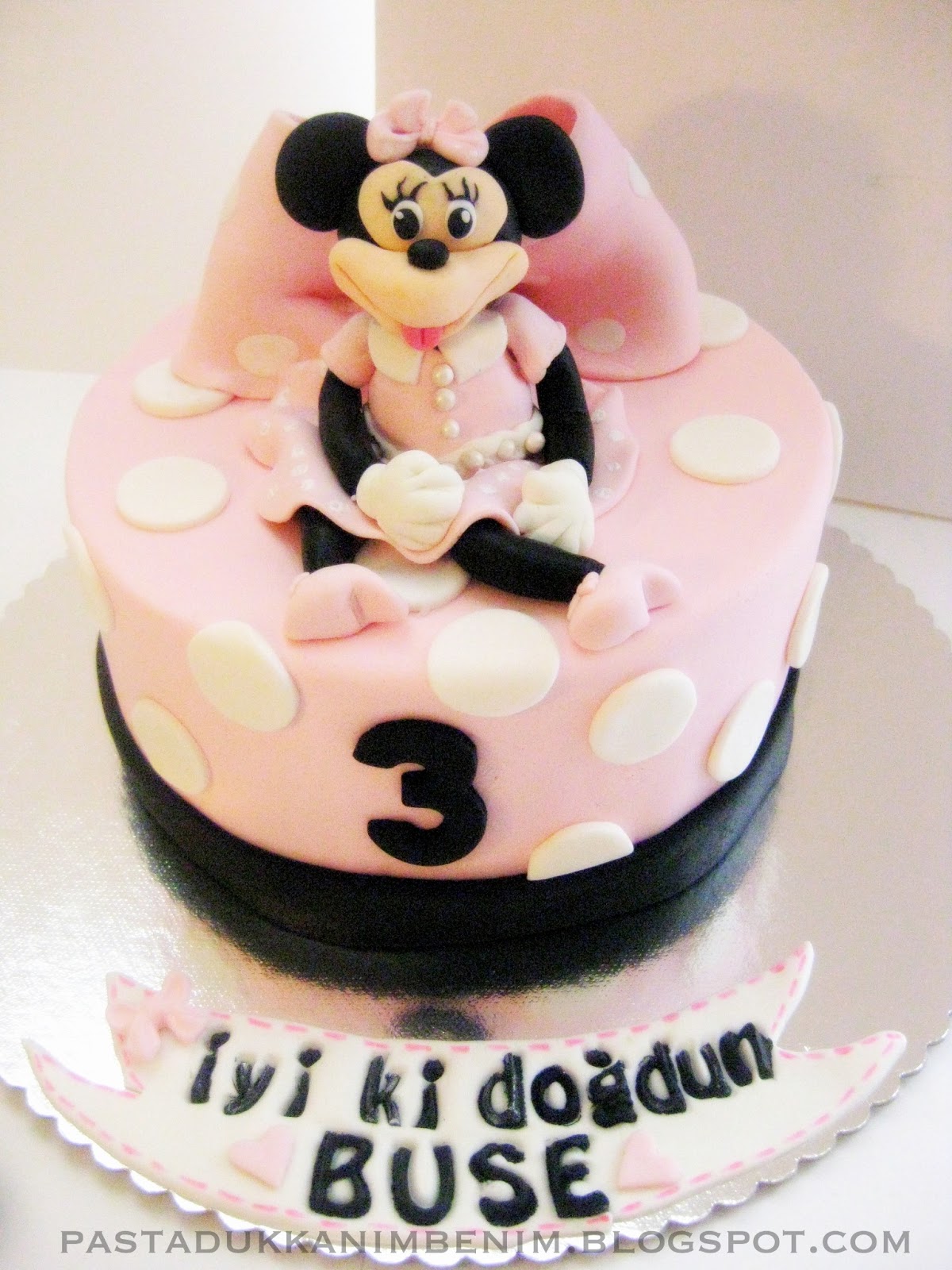 Pasta Dükkanım Minnie Mouse Pasta