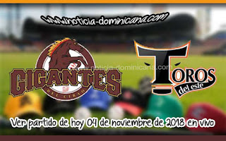 Toros-del-Este-vs-Gigantes-del-Cibao Toros-del-Este-vs-Gigantes-del-Cibao