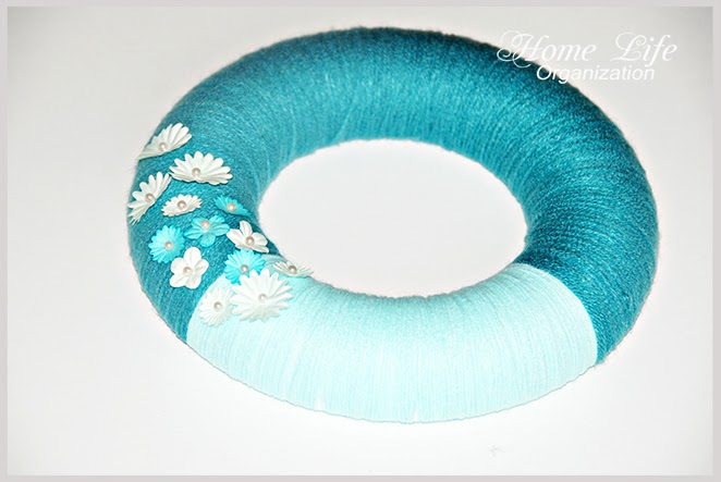 DIY spring wreath