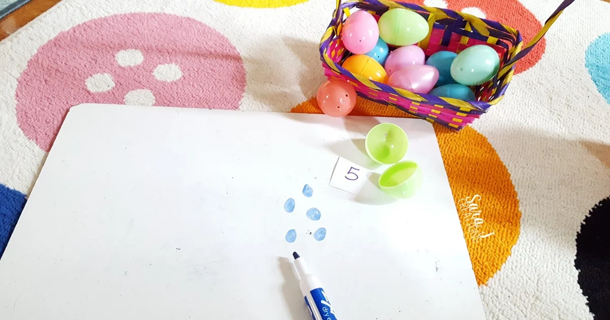 Easter egg math makes a great math center at any age from preschool through upper elementary school.  So many skills to practice - number sense, addition, subtraction, multiplication, division, story problems and more!