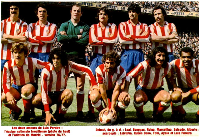 EQUIPOS DE FÚTBOL ATLÉTICO DE MADRID Campeón de Liga 197677
