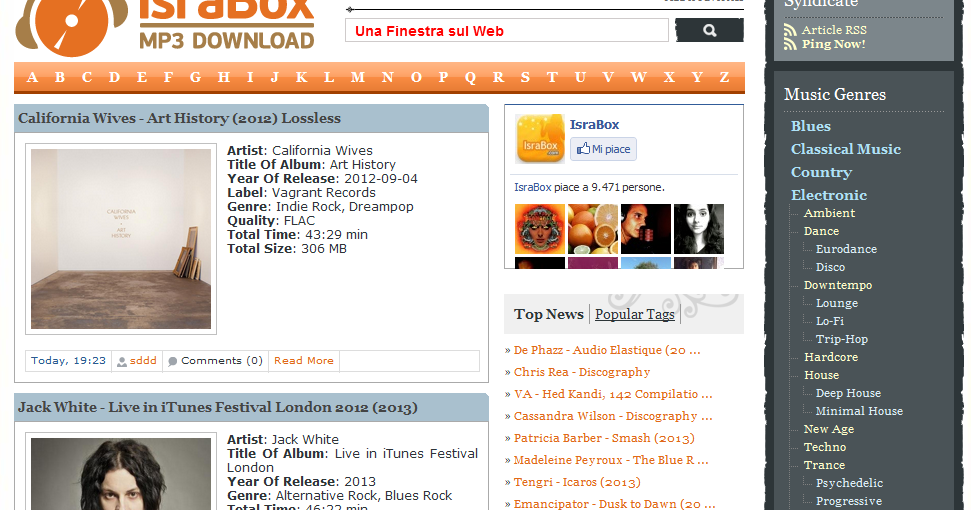 come scaricare discografie gratis