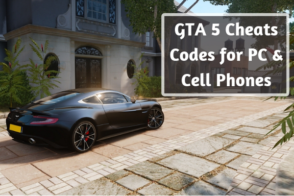 cheat codes for gta 5 for pc