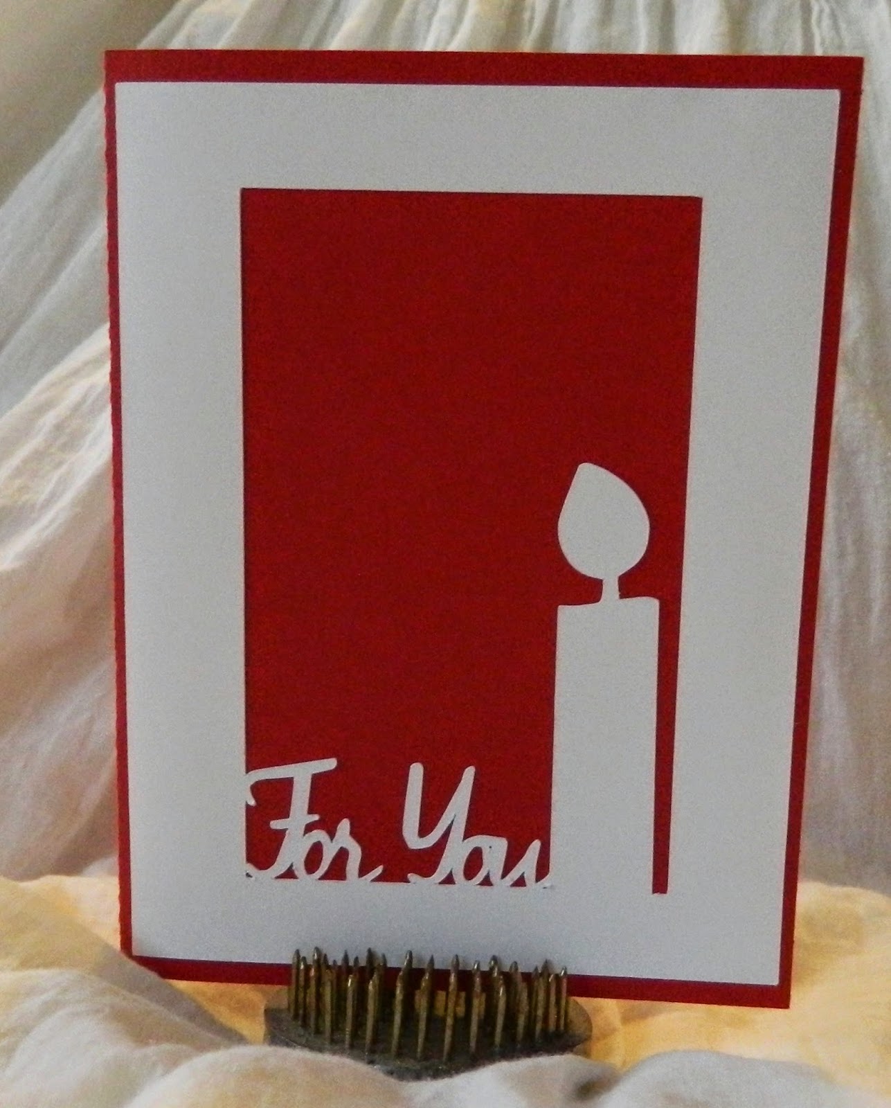 laura's frayed knot: Happy Birthday Pop-Up Card With Cake and Candles!