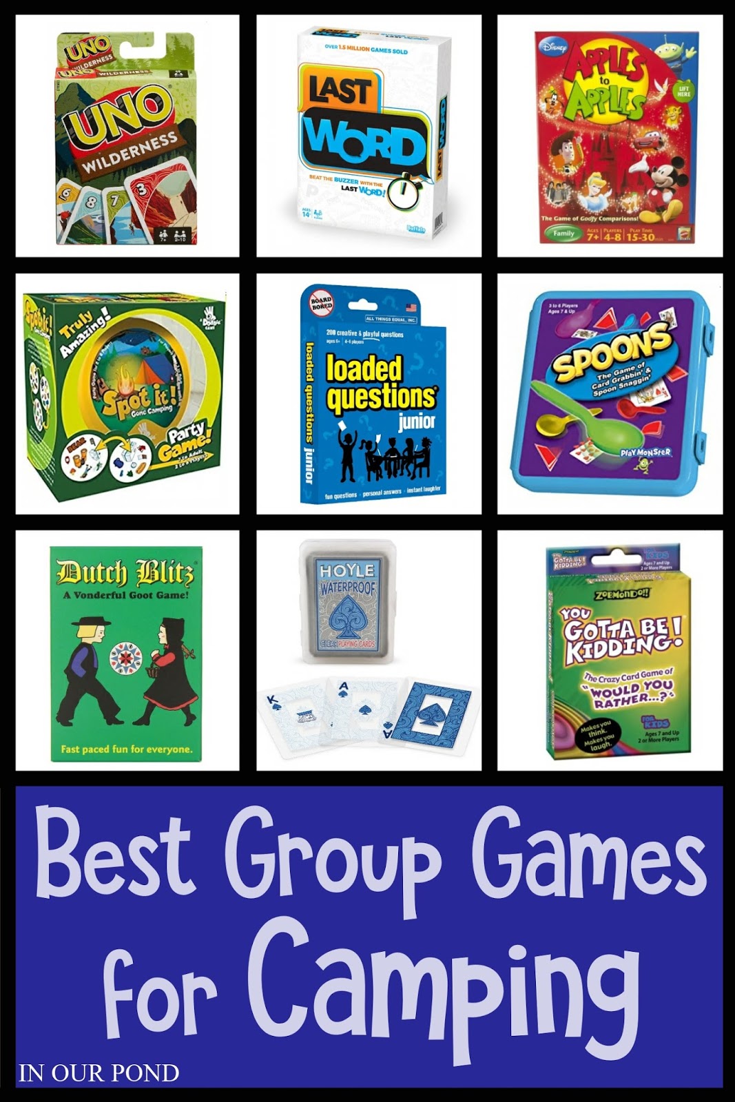 The Best Group Games for Camping
