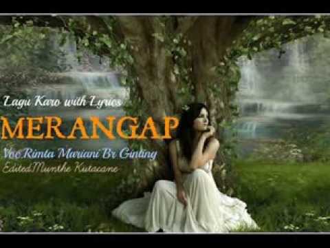 lagu karo merangap