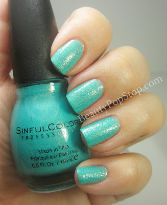 SinfulColors Crystal Crush Treasure Chest Swatch