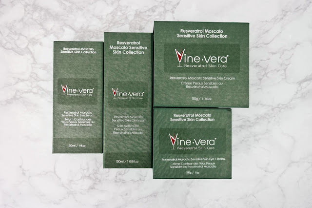 Review to Vine Vera Moscato Sensitive Skin Collection #ad