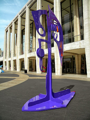 Melt to Earth sculptures at Lincoln Center