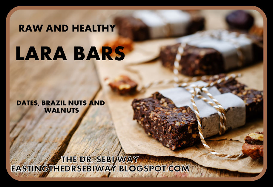 Fasting the Dr. Sebi Way Date Bars with Brazil Nuts and Walnuts
