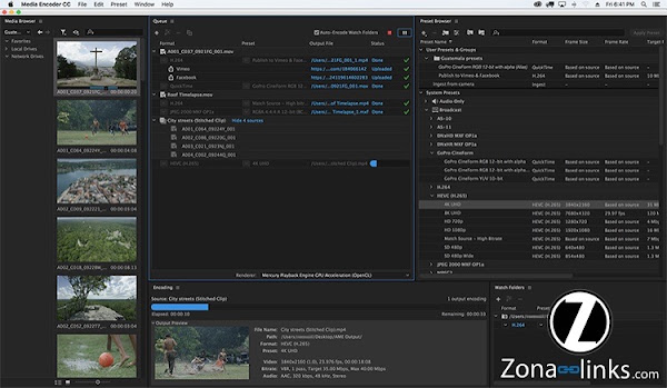 Adobe Media Encoder CC 2018