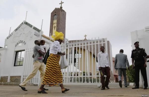 EXPLOSION HITS ENUGU CATHOLIC CHURCH